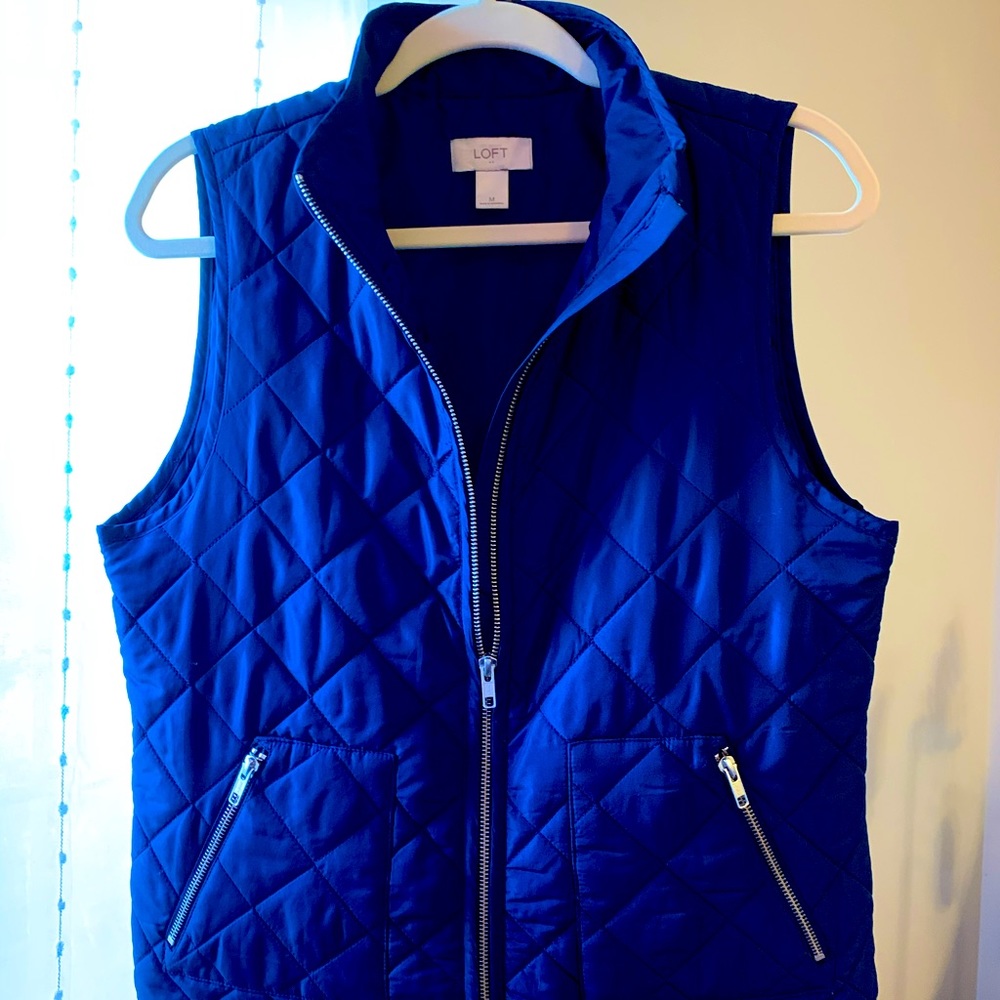 Loft Navy Vest